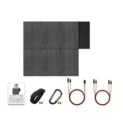 600W Vouwbare Zonnepaneelset – Mobiel Zonnepaneel – Draagbaar Zonnepaneel – Solar Paneel – Monokristallijn Silicium – Hoog Rendement – Compact Design