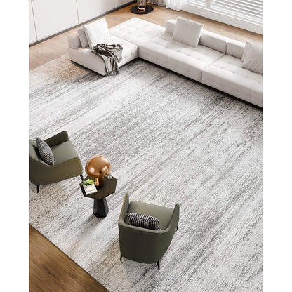Vloerkleed – Tapijt – Lopertapijt – Karpet – Interieurkleed – Modern Grijs – Groot Formaat 300x420 cm – Anti-Slip en Scheurvast Polyester