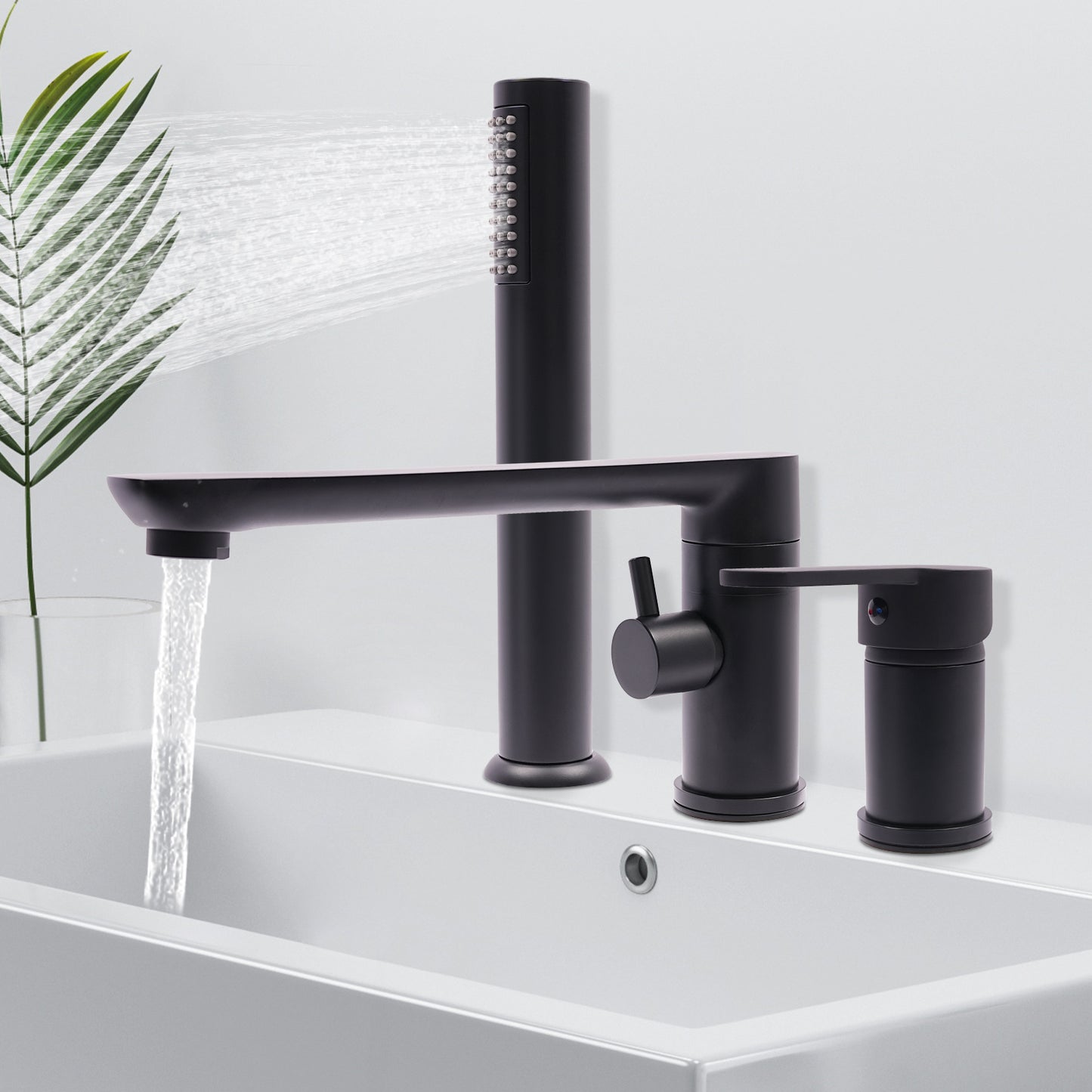 Build to Last Soft Water OutletGreat Flexibility Ceramic Valve Core Bath Mixer Faucet