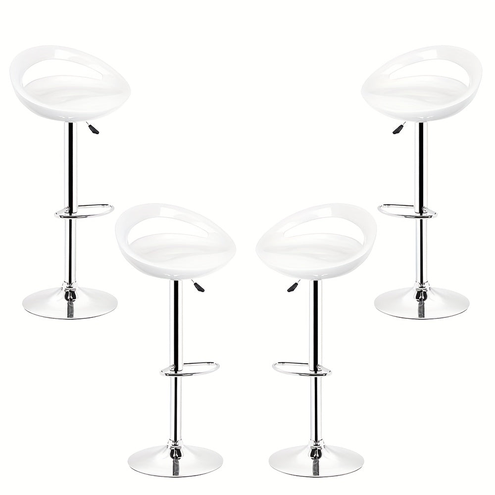 Kruk – Krukje – Zitkruk – Barkruk – Barkrukje – Verstelbare Zithoogte 55-75 cm – Stevige ABS Zitting & Chromen Poten