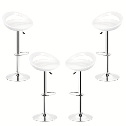 Kruk – Krukje – Zitkruk – Barkruk – Barkrukje – Verstelbare Zithoogte 55-75 cm – Stevige ABS Zitting & Chromen Poten