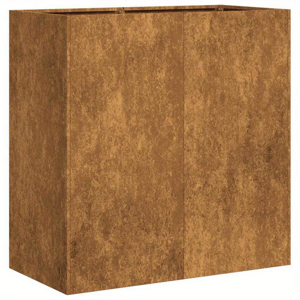 Plantenbak – Bloembak – Plantenhouder – Bloempot – Tuinbak – Weerbestendig Staal – Afmeting 80x40x80 cm