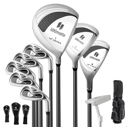 Complete Dames Golfset – Golfclubs Set – Golfset Dames – Rechtshandig Golfset – 9/11 Delig – Inclusief Regenhoes – Lichtgewicht Graphiet Stelen – Volledige Set Met Tas