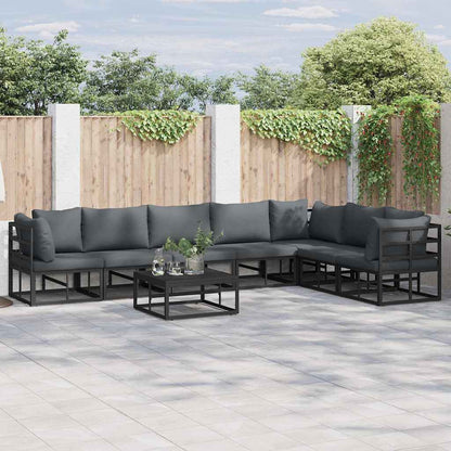 Tuinmeubelset – Loungeset – Zitgroep – Balkonset – Tuinset – Modulair ontwerp – Weerbestendig aluminium frame