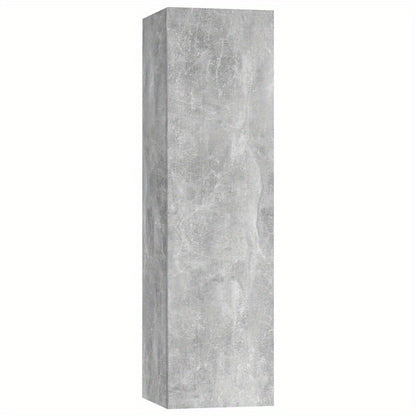 tv meubelset – tv-meubel – wandkast – woonkamermeubel – dressoir – behandeld hout – betongrijs