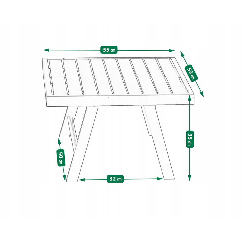 Tuinmeubelset – Hoekbank – Loungeset – Balkonmeubels – Tuinbank – Weerbestendig Staal – Comfortabele Chaise Longue