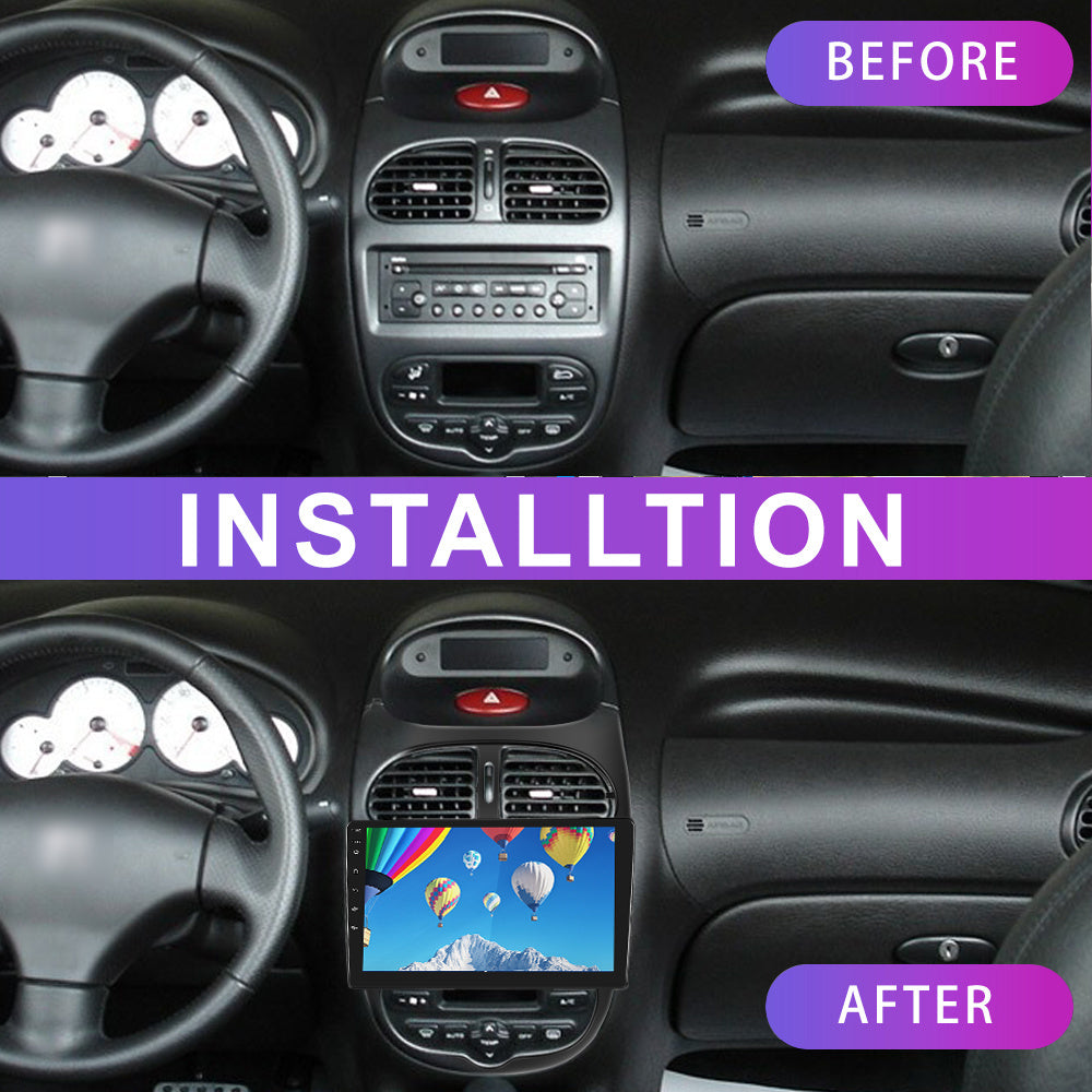 Autoradio – Auto Radio – Multimedia Speler – Double Din – DAB+ Radio – Android 15 OS – 9 Inch Touchscreen – Draadloos CarPlay & Android Auto – AHD Achteruitrijcamera & Microfoon
