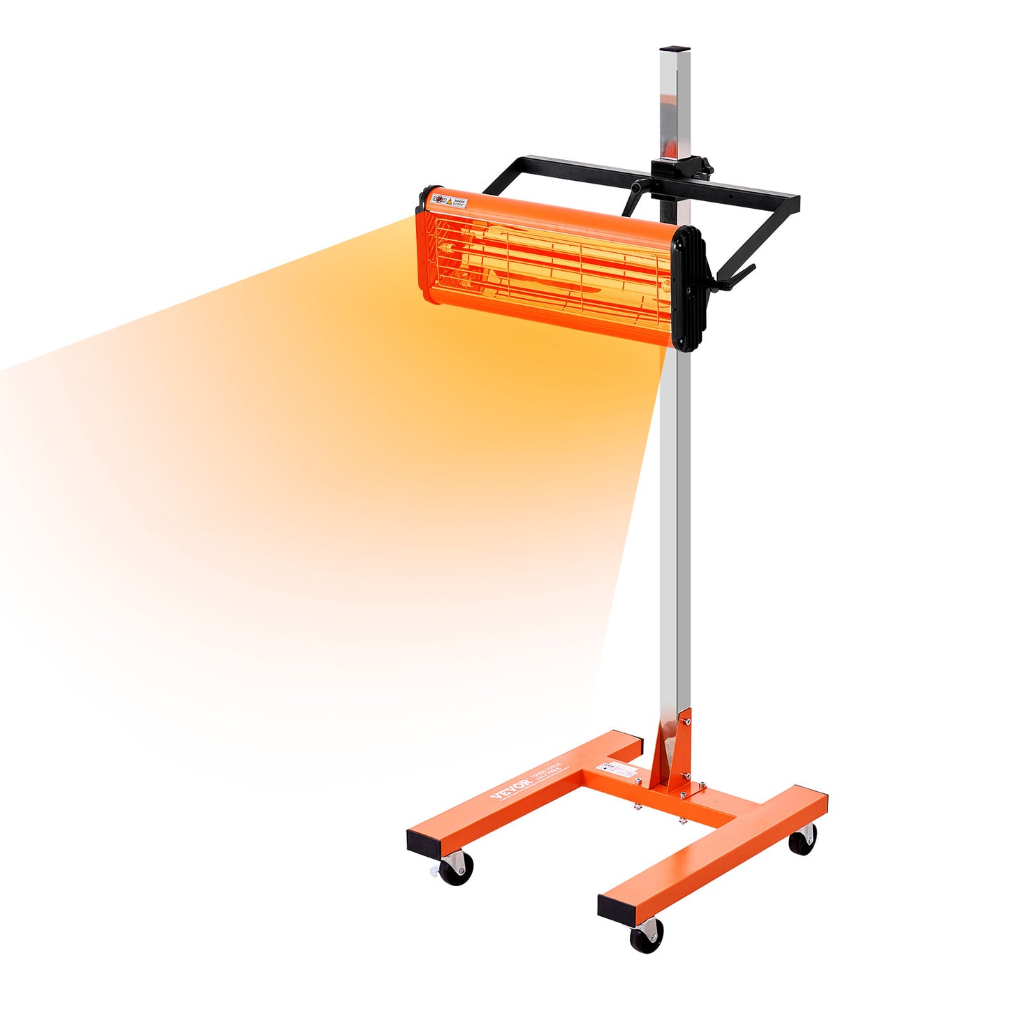 Infraroodlamp – Infraroodverlichting – Warmtelamp – Verfdroger – Drooglamp – 1500W Vermogen – 360° Verhitingssysteem