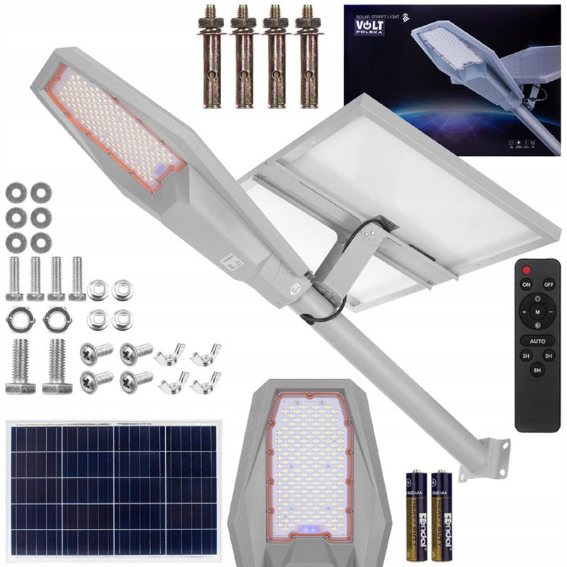 Solar Tuinlamp – Solar Tuinverlichting – Buitenlamp – Tuinlamp Op Zonne-energie – Tuinverlichting LED – 1500W Zonnepaneel – 60Ah Lithiumbatterij – Weerbestendig IP66 – Afstandsbediening