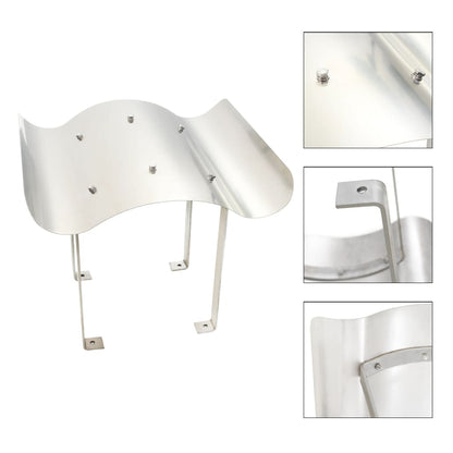 Schoorsteenkap – Kachelkap – Rookkap – Pijpkap – Afdekplaat – Roestvrij Staal – Compact 50x50x37 cm
