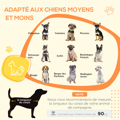 Hondenbench – Hondenkooi – Binnenkennel – Hondenhuis – Reisbench – 2 Afsluitbare Deuren – Verhoogde Bodem – Modern Grijs – 80 x 50 x 56,5 cm