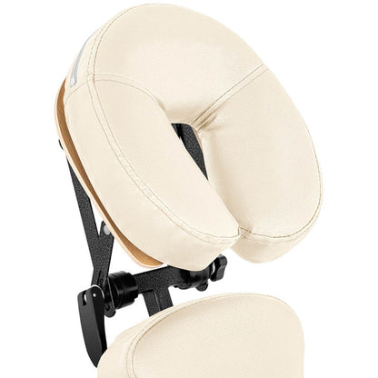 Portable Folding Tattoo Massage Chair Montpellier Beige Up to 130 Kg Beige