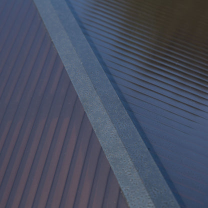 Barbecue Shelter – Tuinoverkapping – BBQ Paviljoen – Grill Schuur – Buitenkeuken Overkapping – Aluminium Constructie – Dubbel Polycarbonaat Dak – Zwart
