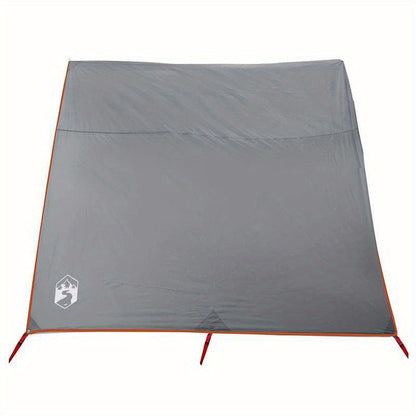Tent Fly – Tentzeil – Luifel – Kampeertent Overkapping – Outdoor Schaduwdoek – Grijs – Groot Formaat 302x240x240 cm – UV Bescherming & Waterdicht Polyester