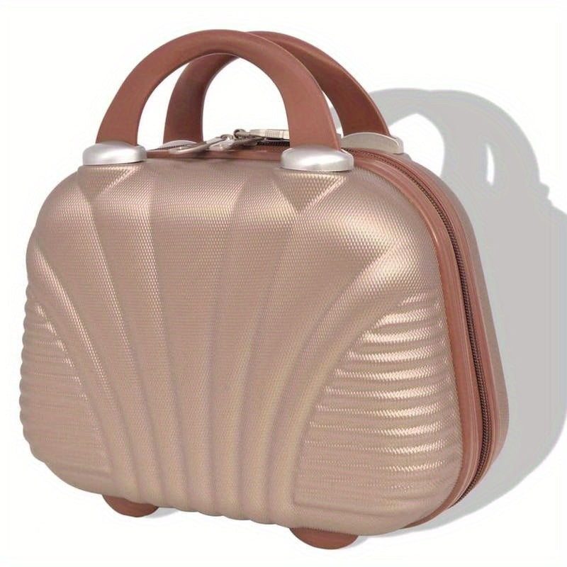 Kofferset – Reiskoffer – Trolley – Bagage – Hardcase – 4-delig – ABS + PC Materiaal – 360° Spinnerwielen – Champagne