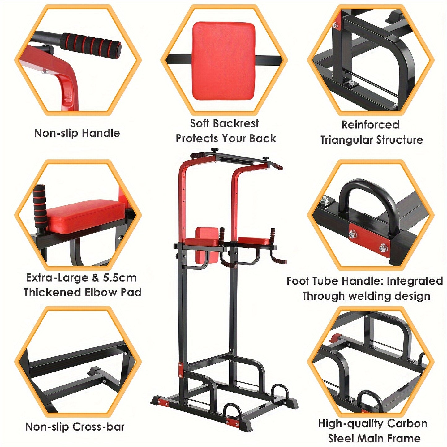 Pull-up Bar – Optrekstang – Fitness Stang – Training Bar – Thuis Fitness Apparatuur – Multifunctioneel – Draagvermogen Tot 200KG