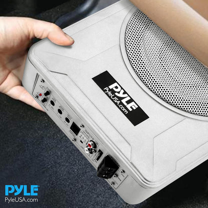 Subwoofer – Autosubwoofer – Actieve Subwoofer – Marine Subwoofer – Onderstoel Subwoofer – 600 Watt Versterker – Compact Laagprofiel Design