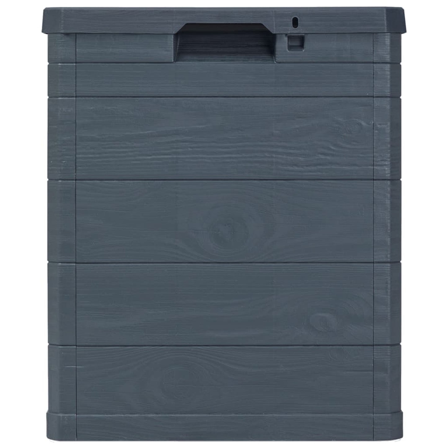 Tuinkist – Opbergbox – Tuinbox – Opbergkist – Afsluitbare Opbergbox – 90 Liter Inhoud – Weerbestendig Met Houtlook