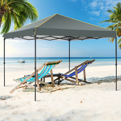 Pop-up Tent – Vouwtent – Partytent – Tuinent – Marktkraamtent – Zwart – 3,05x3,05 Meter – Snel Opzetten – Windbestendig Oxford Doek