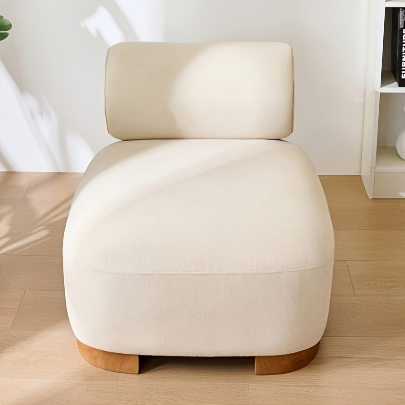 Chillstoel – Fauteuil – Relaxstoel – Zitzak – Loungestoel – Wit – Katoenen Vulling – Onderhoudsvriendelijke Stof