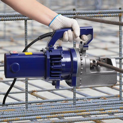 Elektrische Hydraulische Stalen Staafknipper – Rebar Knipper – Wapeningstaaf Knipper – Staal Knipschaar – Betonstaaf Knipper – 1700W Motor – Snijdt Tot 25 mm Diameter