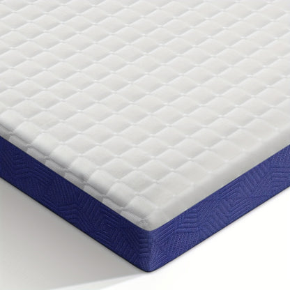 BedStory Topper 160 X 200cm, 5cm High, H4 Mattress Topper Made Of Cold Foam, Washable Cover Mattress Topper for Caravan Sofa Bed Box Spring Bed