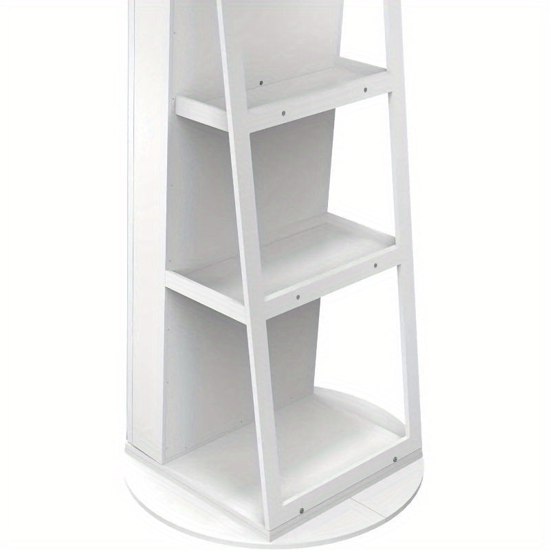 Sieradenkast – Sieradenorganizer – Sieradenbox – Make-upkast – Draaibare Organizer – Wit – Volledige Lengte Spiegel – Veilig Slot Met Sleutel