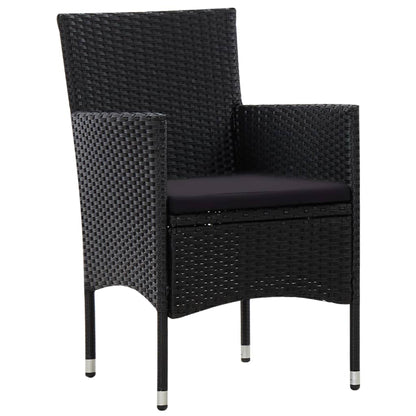 Loungebankset – loungeset – tuinmeubelset – hoekbank – tuinbank – Poly Rattan – Inclusief Dikke Kussens – Stevig Gepoedercoat Stalen Frame – Grijs