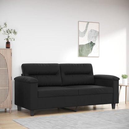 2-zits bank – tweezitsbank – loveseat – zitbank – loungestoel – Kunstleer – Compact en Comfortabel – Met Stabiel Metalen Frame