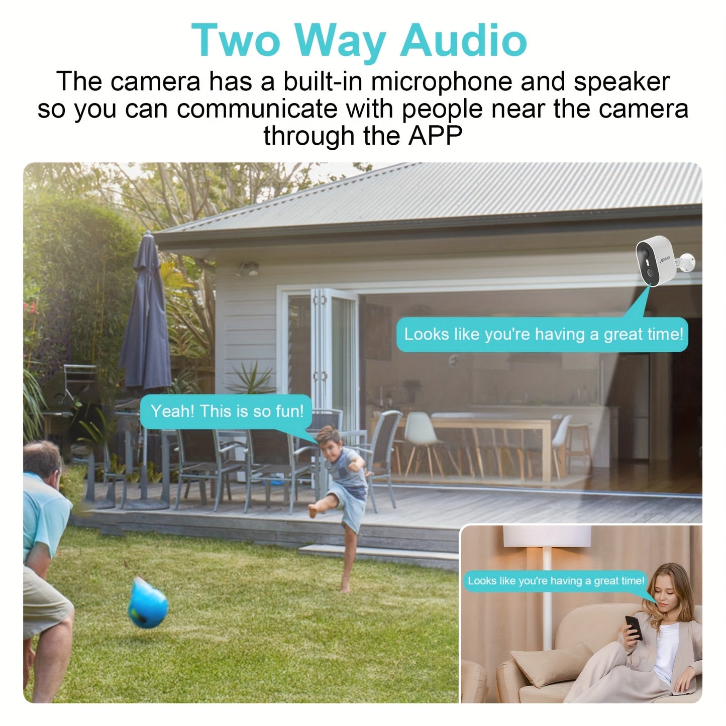 Draadloze Beveiligingscamera – Wifi Camera – Zonnecamera – Buitencamera – Surveillance Camera – Full HD 1440p – Kleurennachtzicht & Tweerichtingsspraak – Bewegingssensor & Cloudopslag 4 Stuks