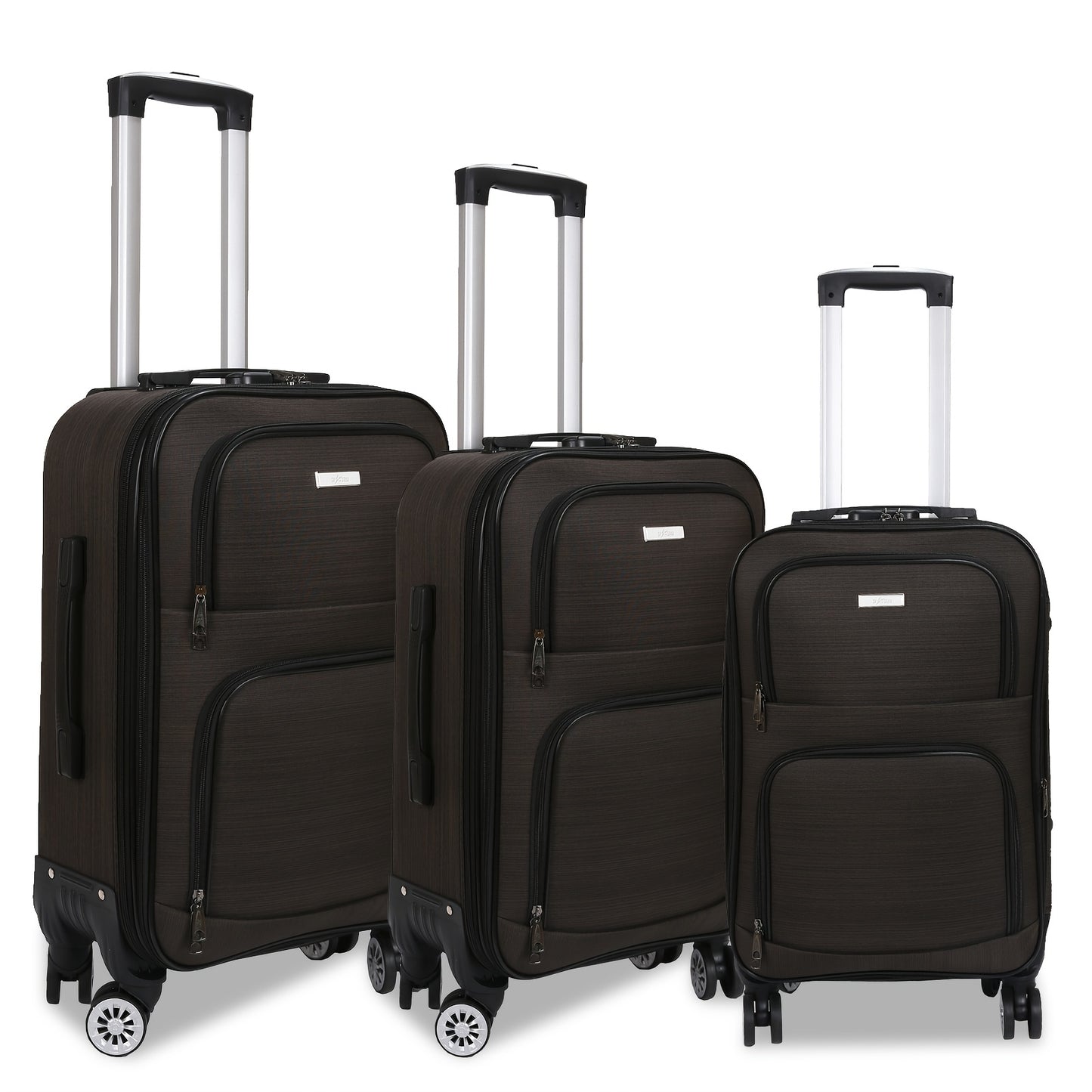 Kofferset – Reiskoffer Set – Trolley – Bagageset – Reisbagage – Oxford Stof – 3 Delig (20/24/28 inch) – Lichtgewicht & Stil Rijdende Wielen