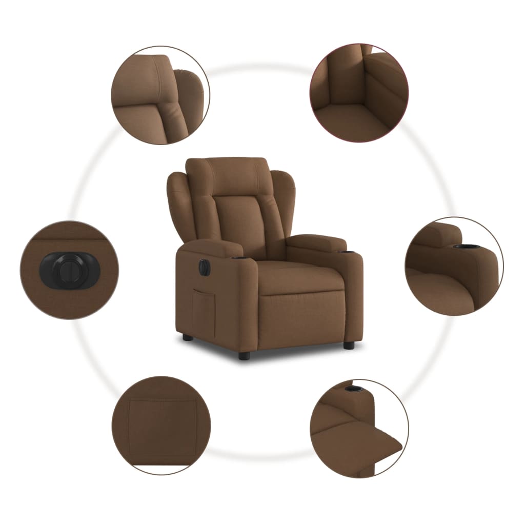 Vidaxl Electric Adjustable Armchair Electric Adjustable Armchairs Relaxation Armchair