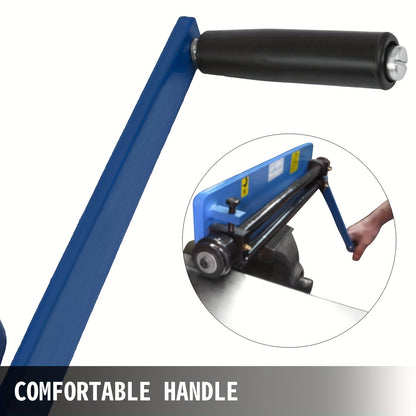 45.72 cm Metal Plate Bead Roller Bead Roller Forming Machine Presser Rotating Presser Includes Convenient 6 Mold Sets Flexible