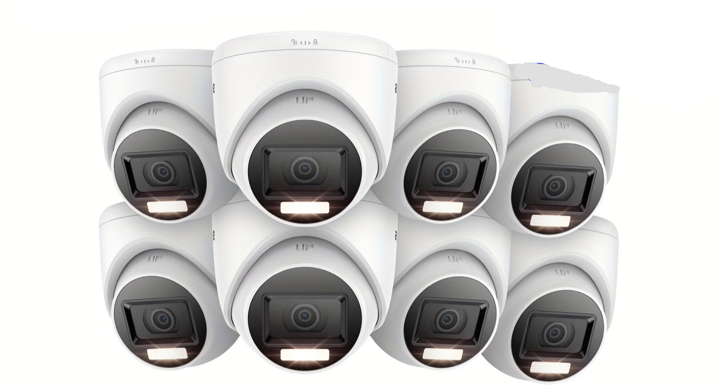 Beveiligingscamera Systeem – Camerabewaking – Bewakingscamera – CCTV Camera – Surveillance Set – 8 Kanaals 1080P DVR Recorder – IR Nachtzicht 30m – AI Bewegingsdetectie Met Email Alerts