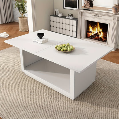 Modern Minimalist Square Metal Dining Table - 177.8cm White Extendable Coffee Table with 4 Chairs, Sturdy & Easy Assembly, Perfect for Small Dining Areas, Dining Table Decor
