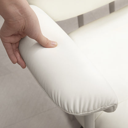 Bureaustoel – Kantoorstoel – Draaistoel – Bureaukruk – Verstelbare Stoel – Kunstleer – Kantelfunctie – Hoogte 49-59 cm – Max 120 kg