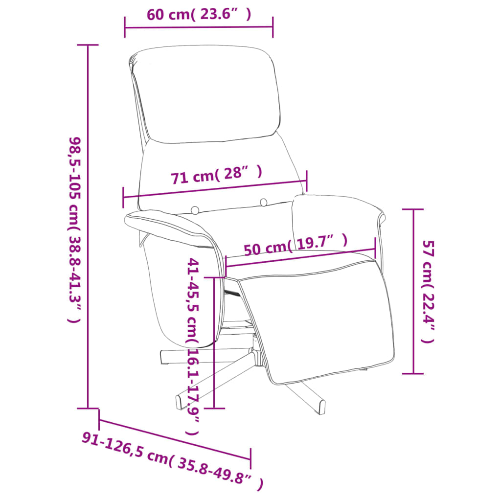 Vidaxl Armchair Relaxation Armchairs
