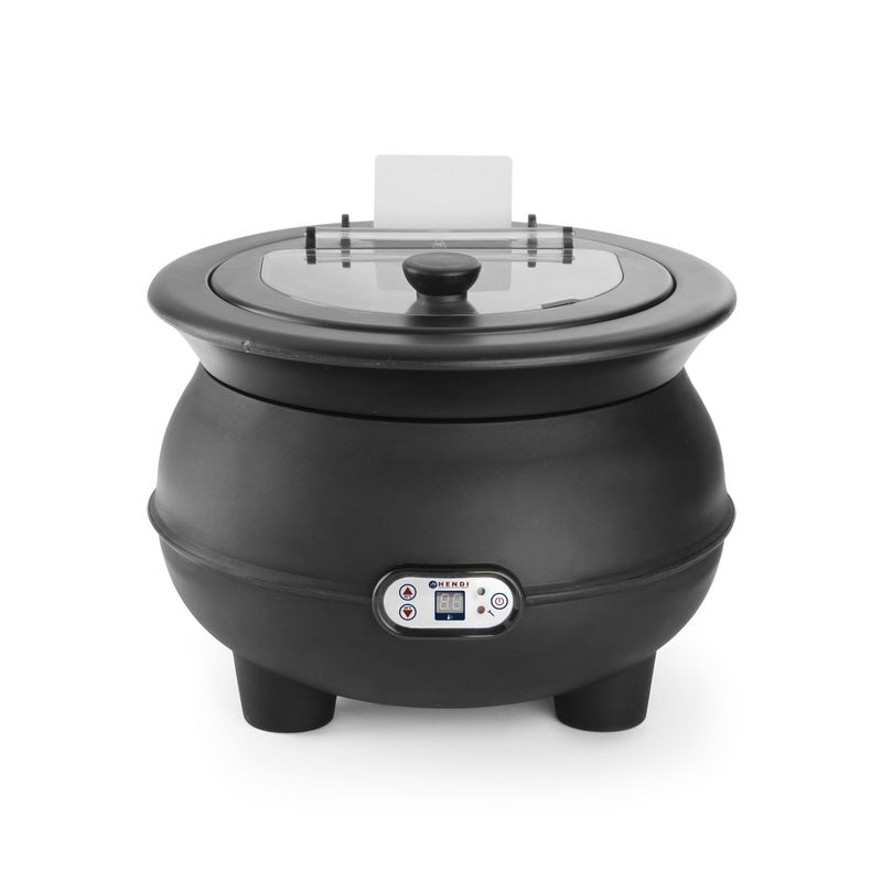 Soepketel – Soeppan – Soepketel Elektrisch – Soepwarmhouder – Goulashketel – 8 Liter Inhoud – Energiezuinig Met Digitale Temperatuurregeling