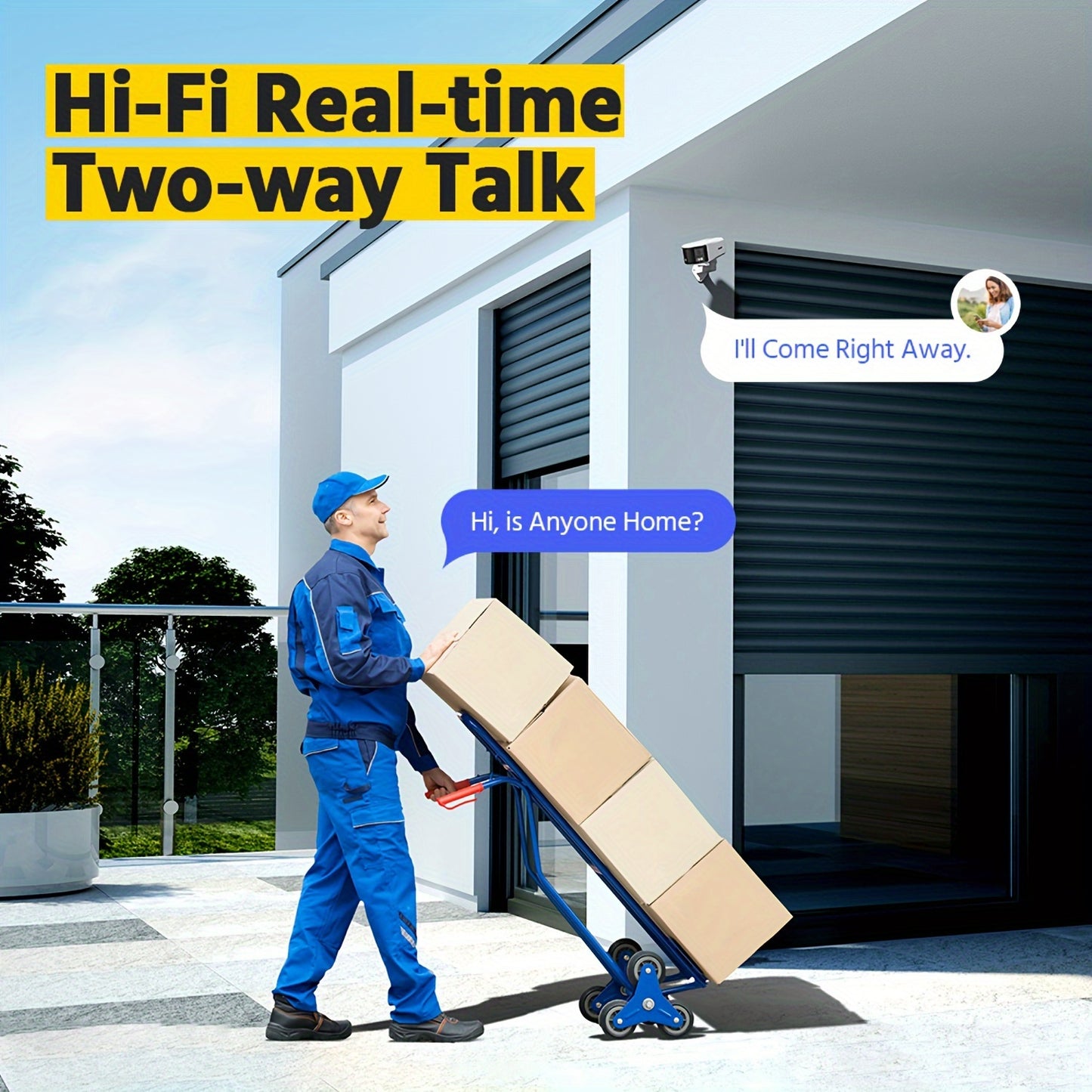 Beveiligingscamera – IP Camera – Surveillance Camera – Turret Camera – Outdoor Camera – 4K 8MP Dual-Lens 180° Ultra Breed – Volle-Kleur Nachtzicht & Tweeweg Audio