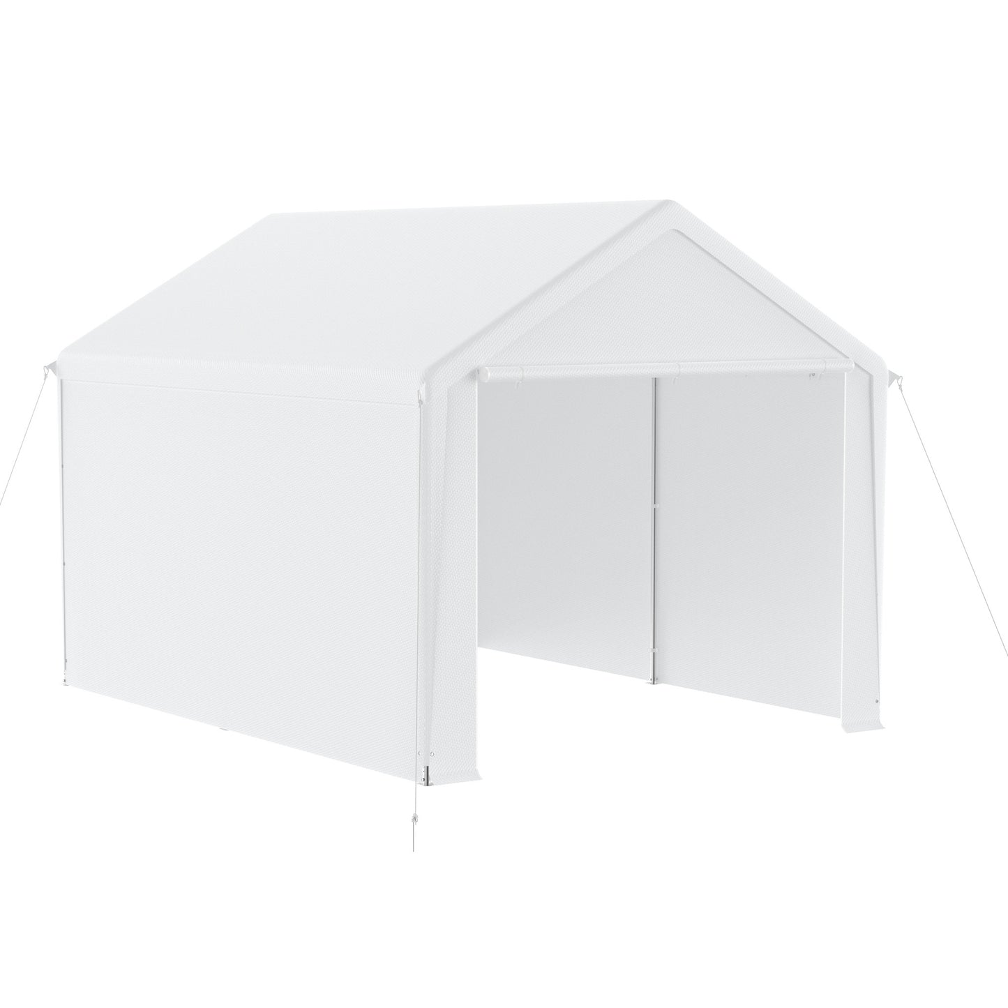 Partytent – Tuinpaviljoen – Overkapping – Carport – Schaduwtent – Inklapbaar – UV-Bescherming – 3x4 Meter – Stevig Metalen Frame – Zijwanden Met Rits