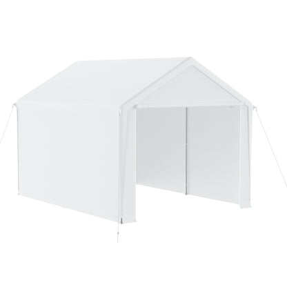 Partytent – Tuinpaviljoen – Overkapping – Carport – Schaduwtent – Inklapbaar – UV-Bescherming – 3x4 Meter – Stevig Metalen Frame – Zijwanden Met Rits