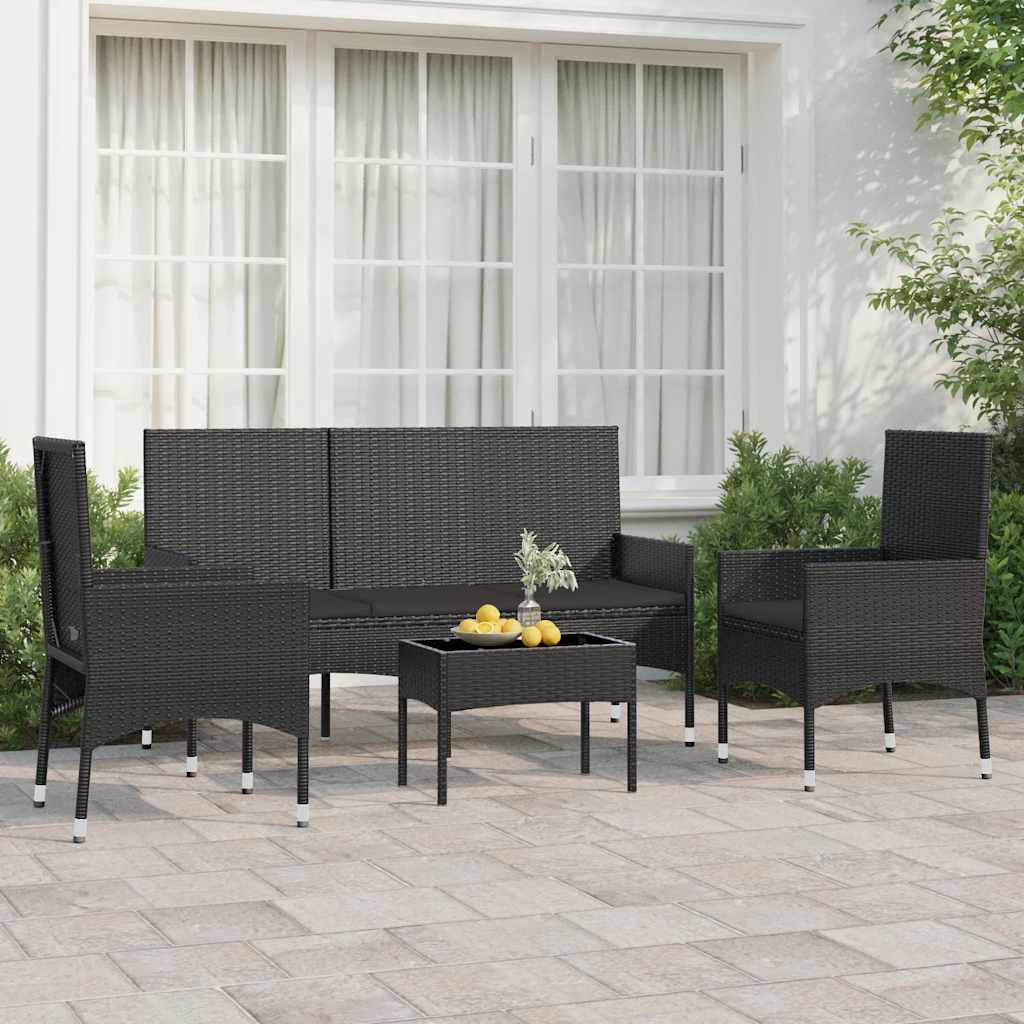 vidaXL loungeset loungesets tuinset