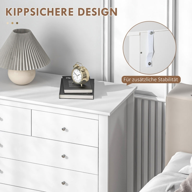 Sideboard – Dressoir – Opbergmeubel – Kast – Kastenmeubel – Wit – Soft-Close Deuren – Compact 79x39,5x80,5 cm