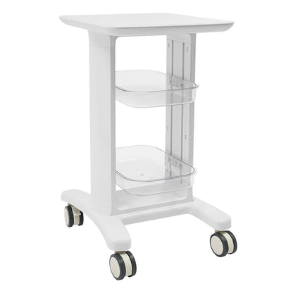 Opbergwagen – Opbergtrolley – Beauty Trolley – Werkwagen – Salonwagen – 3-laags – Stevig ABS Kunststof – Zwenkwieltjes Met Rem