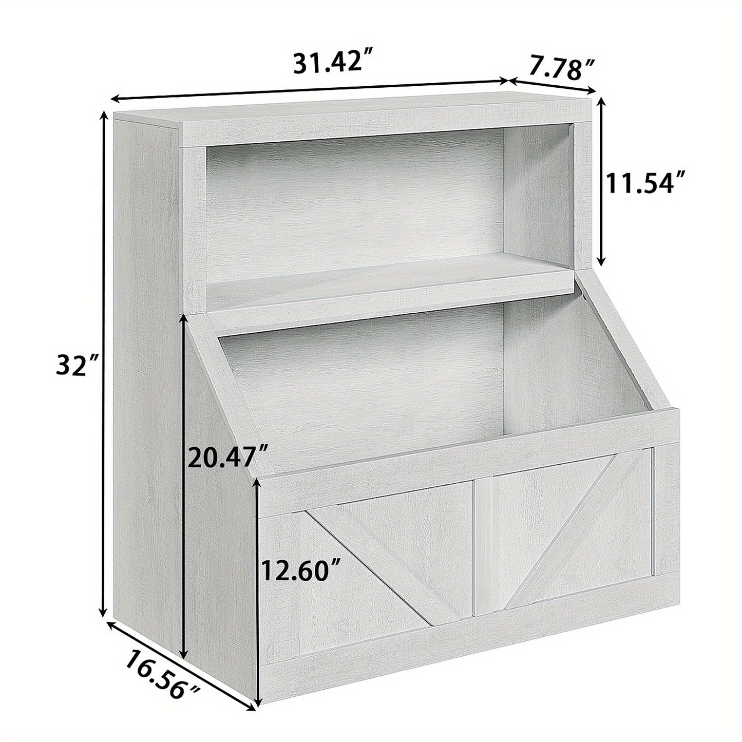 Bookshelf And Toy Storage, Wooden Bookcase Cabinet with Storage Organizer, Large Cubbies for Home Office, Utility Racks, Spacesaving Furniture, Office Storage, Wooden Organizer, Open Shelf Design, Durable Wood, Multilevel Rac