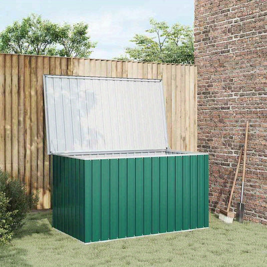 Tuinbox – Tuinkist – Buitenkast – Opbergbox – Groen – Duurzaam Kunststof – Ruime Afmetingen 171x99x93 cm