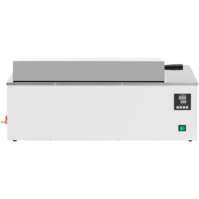 Professioneel Laboratorium Waterbad 36L - Precisie Thermostatisch Waterbad 60x30x20cm met Digitaal Display, Deksel en Afvoerkraan - Temperatuurbereik RT+5°C tot 99°C