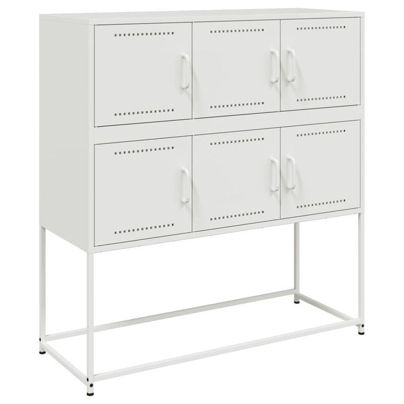 Sideboard 100.5x39x107cm steel wit Practical and removable