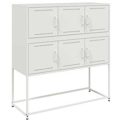 Sideboard 100.5x39x107cm steel wit Practical and removable