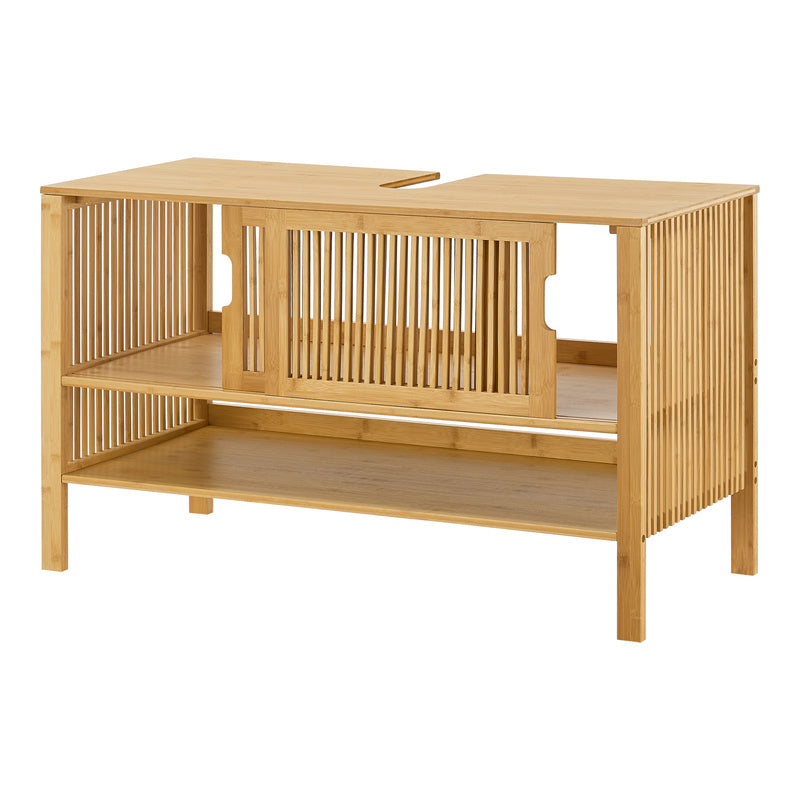 Onderkastje badkamer – wastafelmeubel – kommenkast – badkamerkastje – badkamermeubel – compact design – duurzaam hout – 60x100x45 cm
